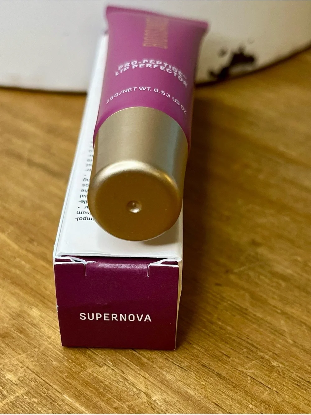 Biossance Pro-Peptide Lip Perfector Supernova Berry NIB